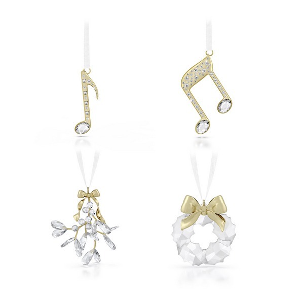 Holiday Magic Double Music Note Ukras