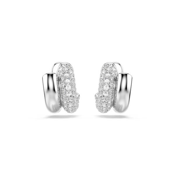 Dextera Naušnice,  Mini, Bijela, Rodij