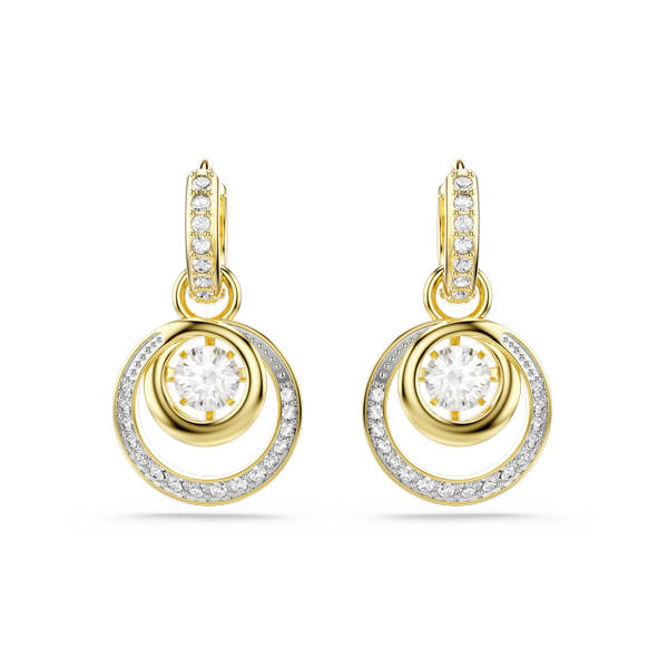 Hyperbola Naušnice,  Bijela, Pozlata