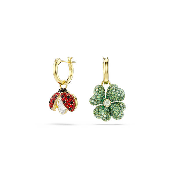 Idyllia Naušnice, Set (3), Bubamara, Djetelina, Jagoda, Višebojno, Pozlata